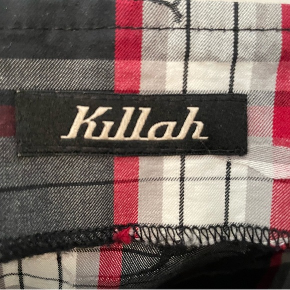 Killah Plaid Miiniskirt - M - Picture 4 of 4